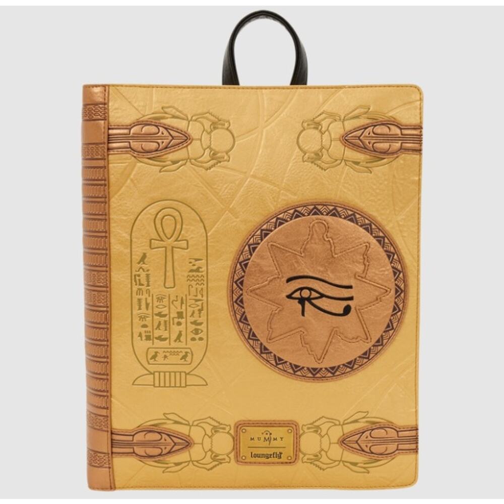 Loungefly The Mummy Book of the Living Mid-Size Backpack | NWT